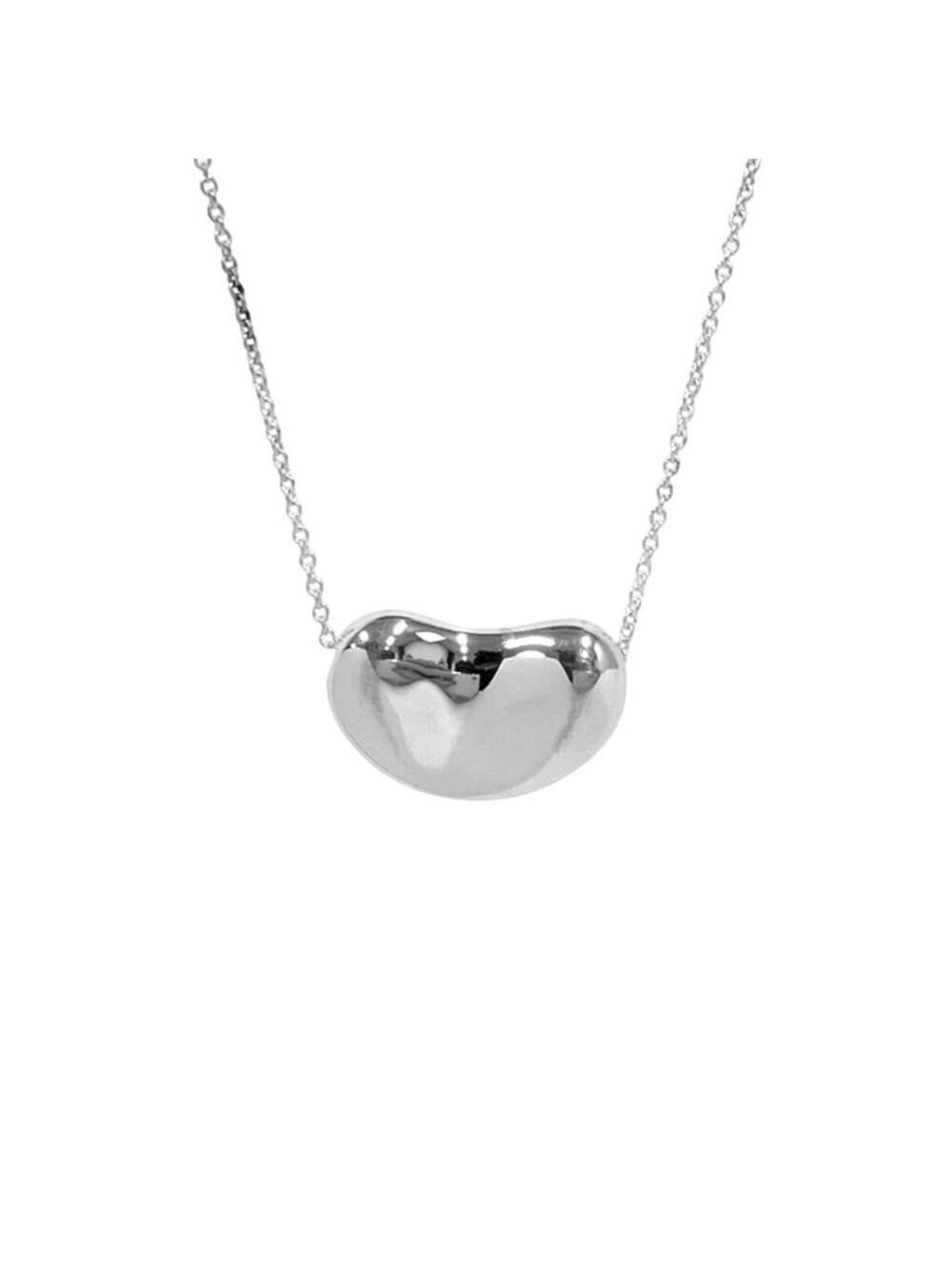 Tiffany & Co Bean Pendant Silver